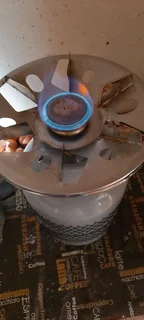 3Kg gas cylinder with cooker top