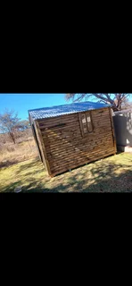 3mx3m Logo cabin wood R12000