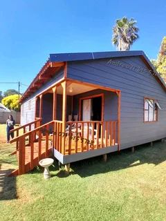 Nutec houses 8mx10m 3 bedroom with veranda