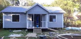 6xm9m 2 bedroom bathroom with veranda