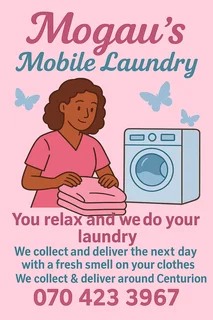 – We Collect, Wash, Fold &amp; Deliver in your laundry aroCenturion!