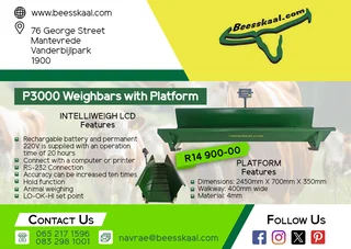 P3000 Weighbars with Platform