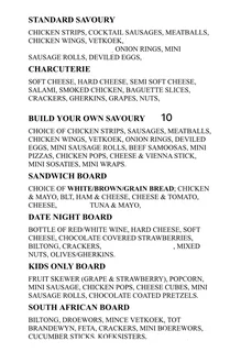 Nic’s Nibbles - Platter Service