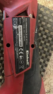 Einhell cordless drill and grinder