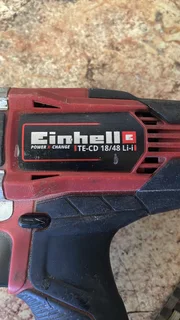 Einhell cordless drill and grinder