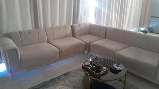 Long L shape couch