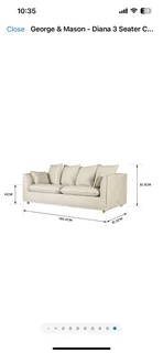 George &amp; Mason Couch