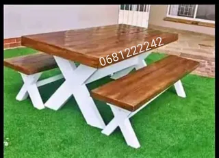Stunning tables and benches