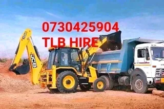 Tlbs and excavator for hire