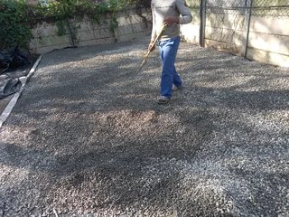 13MM AND 19MM,DECORATIVE PEBBLE STONES,INTERLOCK  PAVING,SUPPLY AND INSTALLATION