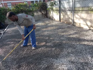 13MM AND 19MM,DECORATIVE PEBBLE STONES,INTERLOCK  PAVING,SUPPLY AND INSTALLATION