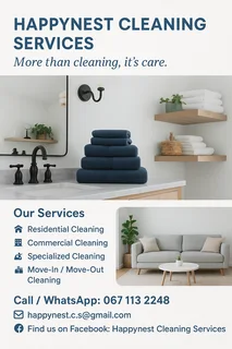 Happynest cleaning service