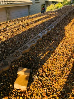 Returning wall blocks