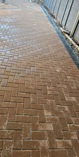 Cement bond paving