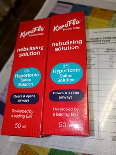 Nebulising solutions