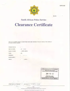 Police Clearance Certificate (PCC) Urgent Application Service