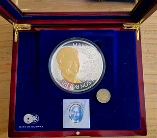 Mandela 1kg Mint coin