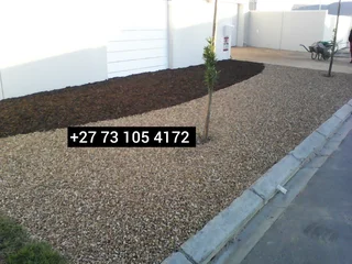 BROWN AND GREY DECORATIVE PABLE STONNES , SUPPLY AND INSTALLATION