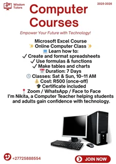Tutoring - Ad posted by Nikita Dhladhla