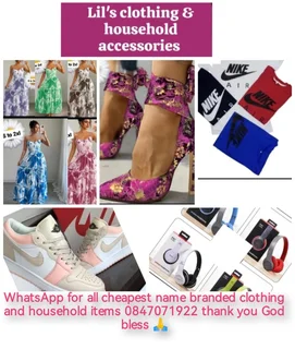 Lil's clothing and household items