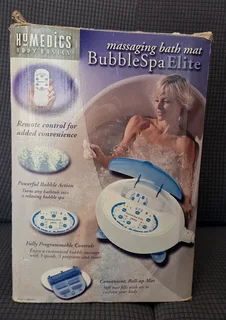 Homedics bubble spa elite.