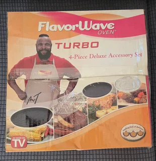 Flavor wave oven - 4piece deluxe accessories.