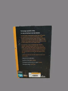 Selling a second-hand science fiction book – The Hydrogen Sonata by Iain M. Banks.