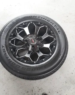 Mag wheels with tires