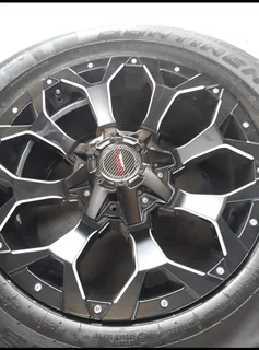 Mag wheels with tires