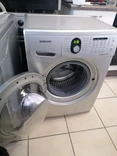 Silver Samsung ecco bubble washing machine