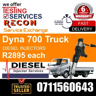 Toyota Dyna 700 Diesel injectors