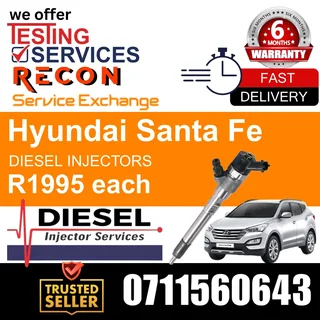 Hyundai Santa Fe Diesel injectors