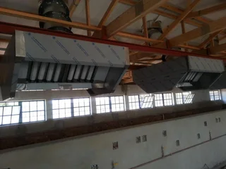 Kitchen canopies, Spiral ducts, Ducting, Industrial Fans, Spray booths, Furnaces, Cyclones, etc