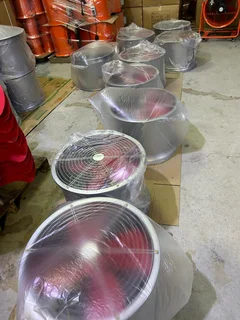 Kitchen canopies, Spiral ducts, Ducting, Industrial Fans, Spray booths, Furnaces, Cyclones