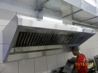 Spiral ducts, Kitchen canopies, Ducting, Industrial Fans, Spray booths, Furnaces.