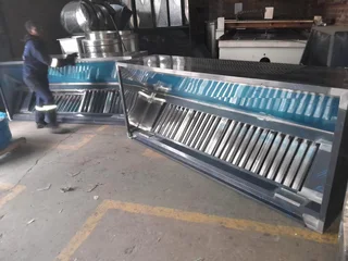 Kitchen Extractor Canopies, Spiral ducts, Ducting, Industrial Fans, Spray booths, Furnaces, Cyclones