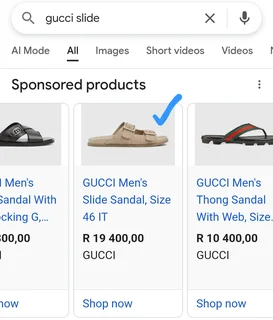 Gucci Men's Slide Sandal Brand New size 9.5