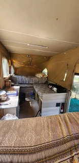 Older Model Jurgens Slipstream Caravan For Sale