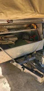 Older Model Jurgens Slipstream Caravan For Sale