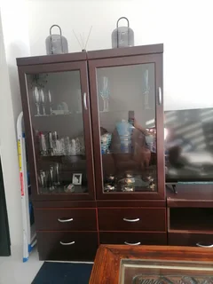 Wall units with tv stand