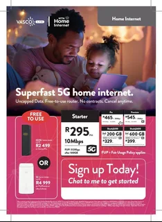 Vuma ,mtn and open serve fibre