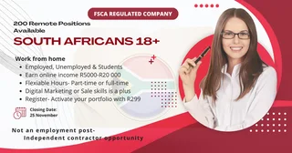 Remote Positions Available