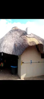 Thatch repairs and fire retardant