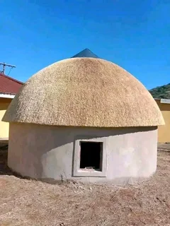 Thatch repairs and fire retardant