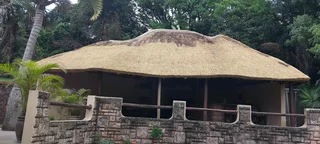 Thatch repairs and fire retardant