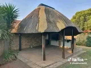 Thatch repairs and fire retardant