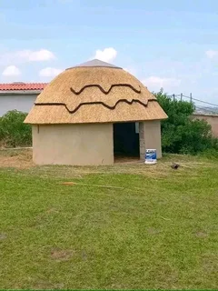 Thatch repairs and fire retardant