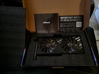 Intel Arc A750 Asrock Challenger Oc Edition As Good As New