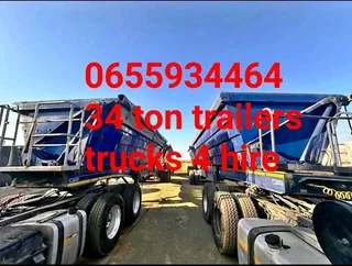 We hire out coal trucks in all areas