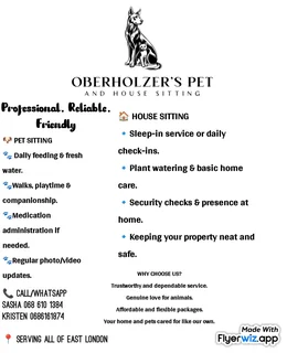 House and Pet Sitter